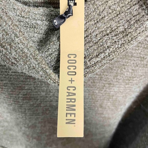 Coco + Carmen NWT Relaxed Cowl Neck Sweater with Front Pockets Womens Size L/XL - Picture 4 of 12